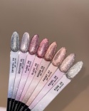 BIBLIOTEKA Cat Eye Gel Polish 29 Glint, 10 ml - różowo-złoty lakier hybrydowy z efektem „kociego oka”