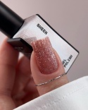 BIBLIOTEKA Cat Eye Gel Polish 28 Sheen, 10 ml - szampański złoty lakier hybrydowy z efektem „kociego oka”