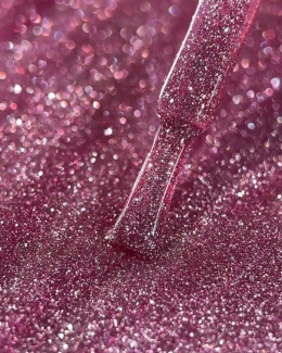 BIBLIOTEKA Cat Eye Gel Polish 30 Flare, 10 ml - malinowo-różowy lakier hybrydowy z efektem „kociego oka”