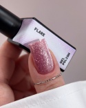 BIBLIOTEKA Cat Eye Gel Polish 30 Flare, 10 ml - malinowo-różowy lakier hybrydowy z efektem „kociego oka”