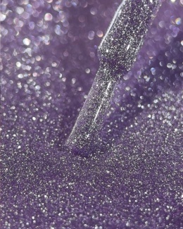 BIBLIOTEKA Cat Eye Gel Polish 31 Scatter, 10 ml - jasny srebrno-fioletowy lakier hybrydowy z efektem „kociego oka”