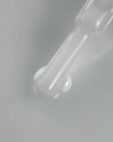 BIBLIOTEKA Gloss Cover Top VEIL 01 - mleczny top hybrydowy bez warstwy dyspersyjnej, 10 ml