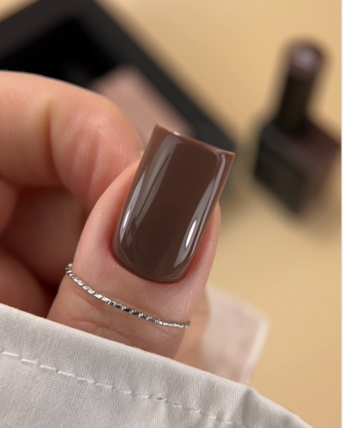 BIBLIOTEKA Gel Polish 36 Soil, 10 ml - lakier hybrydowy (ciepły brąz)