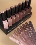 BIBLIOTEKA Gel Polish 37 Wood, 10 ml - lakier hybrydowy (głęboki ciepły brąz)