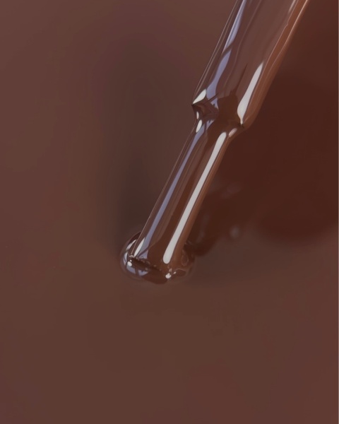 BIBLIOTEKA Gel Polish 38 Chestnut, 10 ml - lakier hybrydowy (ciemny ciepły brąz)