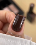 BIBLIOTEKA Gel Polish 39 Root, 10 ml - lakier hybrydowy (ciemny czekoladowy brąz)