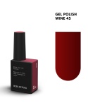 BIBLIOTEKA Gel Polish 45 Wine, 10 ml - lakier hybrydowy (winna czerwień)