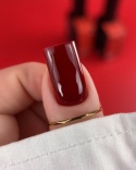 BIBLIOTEKA Gel Polish 45 Wine, 10 ml - lakier hybrydowy (winna czerwień)