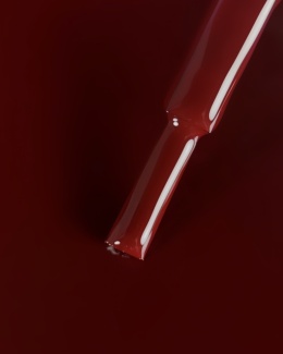 BIBLIOTEKA Gel Polish 46 Rosso, 10 ml - lakier hybrydowy (ciepły, ciemny odcień czerwieni)