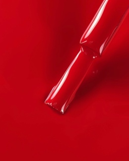 BIBLIOTEKA Gel Polish Only Red, 10 ml - lakier hybrydowy (klasyczna czerwień)