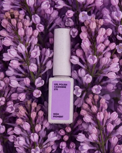 NAILSOFTHEDAY Cashmere 270 Gel Polish - subtelny, pastelowy lawendowy lakier hybrydowy, 10 ml