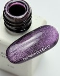 NAILSOFTHEDAY Cat Eye Gel Polish 12 - fioletowy lakier hybrydowy z efektem "kocie oko", 6 ml