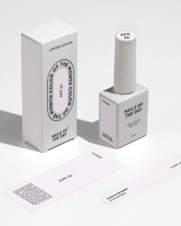 NAILSOFTHEDAY Color of the Month April 2026 Cloudy - mleczno-różowy lakier hybrydowy, 10 ml