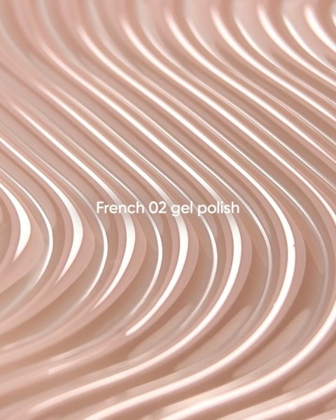 NAILSOFTHEDAY French Gel Polish 02 - beżowy lakier hybrydowy, 10 ml