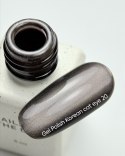 NAILSOFTHEDAY Korean cat eye 20 - beżowo-szary lakier hybrydowy z efektem "kocie oko", 6 ml