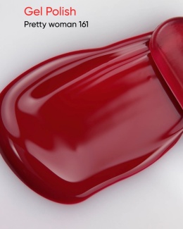 NAILSOFTHEDAY Pretty woman Gel Polish - głęboki czerwony lakier hybrydowy, 10 ml