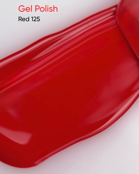 NAILSOFTHEDAY Red Gel Polish - idealny czerwony lakier hybrydowy, 10 ml