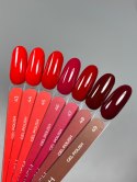 TOUCH Gel Polish 44 - intensywnie czerwony lakier hybrydowy, 9 ml