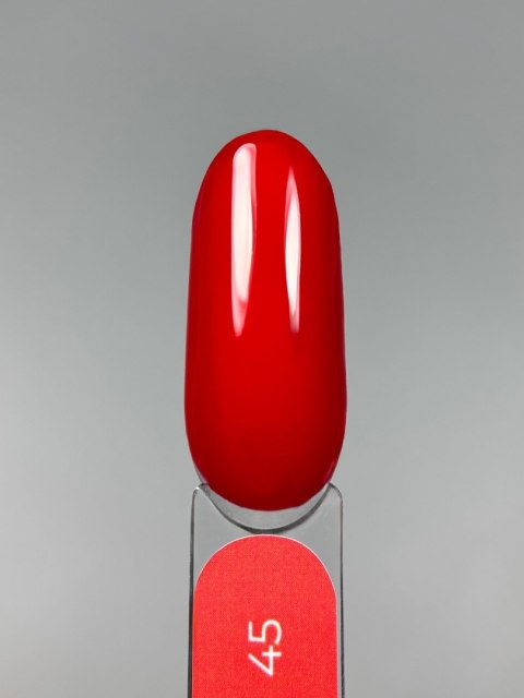TOUCH Gel Polish 45 - klasyczny czerwony lakier hybrydowy, 9 ml