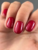 TOUCH Gel Polish 46 - malinowo-czerwony lakier hybrydowy, 9 ml