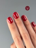 TOUCH Gel Polish 47 - wiśniowy czerwony lakier hybrydowy, 9 ml