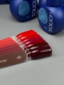 TOUCH Gel Polish 48 - brązowo-czerwony lakier hybrydowy, 9 ml