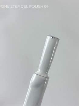 TOUCH One Step Gel Polish 01 - biały jednofazowy lakier hybrydowy 3w1, 9 ml
