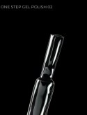 TOUCH One Step Gel Polish 02 - czarny jednofazowy lakier hybrydowy 3w1, 9 ml