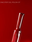 TOUCH One Step Gel Polish 07 - czerwony klasyczny jednofazowy lakier hybrydowy 3w1, 9 ml