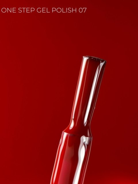 TOUCH One Step Gel Polish 07 - czerwony klasyczny jednofazowy lakier hybrydowy 3w1, 9 ml