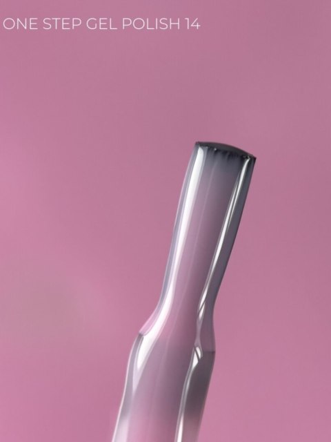 TOUCH One Step Gel Polish 14 - mleczny różowy jednofazowy lakier hybrydowy 3w1, 9 ml