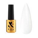 Baza hybrydowa F.O.X Cover Base Shimmer 001 (biała z brokatem), 14 ml