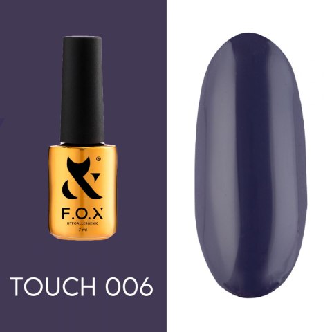 F.O.X Touch 006 - lakier hybrydowy, 7 ml