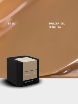BIBLIOTEKA Builder gel 13 Beige - miodowo-beżowy żel budujący, 15 ml