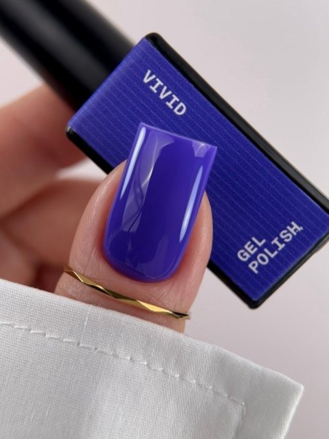 BIBLIOTEKA Gel Polish 65 Vivid, 10 ml - lakier hybrydowy (fioletowy)