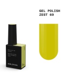 BIBLIOTEKA Gel Polish 69 Zest, 10 ml - lakier hybrydowy (neonowy żółty)
