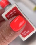 NAILSOFTHEDAY Tropic Gel Polish 212 - neonowy koralowo-czerwony lakier hybrydowy, 10 ml