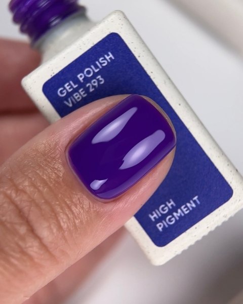 NAILSOFTHEDAY Vibe Gel Polish 293 - fioletowy lakier hybrydowy, 10 ml
