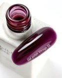 NAILSOFTHEDAY Vitrage Gel Polish 03 - witrażowy śliwkowy lakier hybrydowy, 10 ml