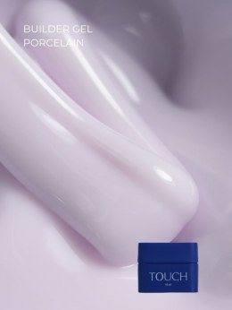 TOUCH Builder Gel Porcelain - chłodny mleczno-biały żel budujący, 10 ml