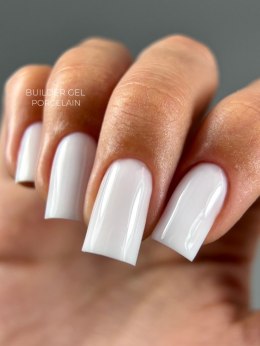 TOUCH Builder Gel Porcelain - chłodny mleczno-biały żel budujący, 10 ml