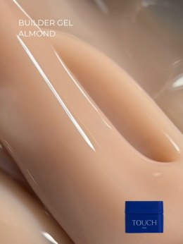 TOUCH Builder gel Almond - ciepły karmelowy żel budujący, 10 ml