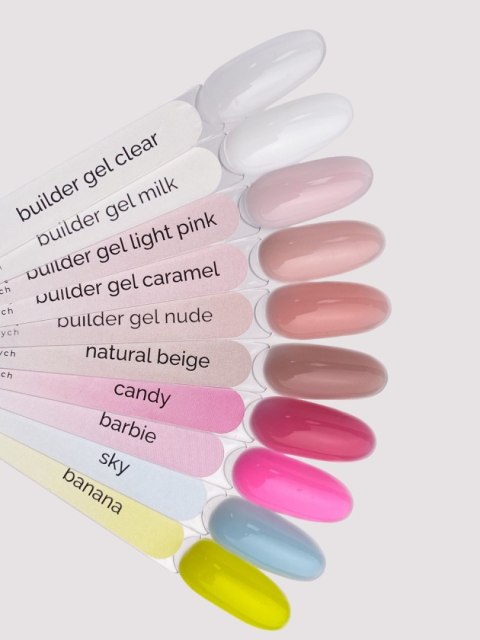 TOUCH Builder gel Clear - przezroczysty żel budujący, 10 ml