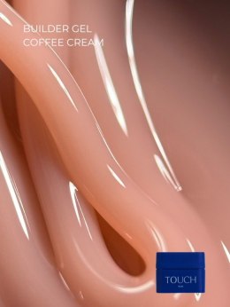 TOUCH Builder gel Coffee cream - ciemno-beżowy żel budujący, 10 ml