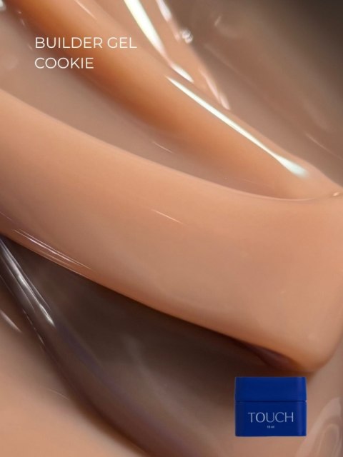 TOUCH Builder gel Cookie - żel budujący w odcieniu karmelowego beżu, 10 ml