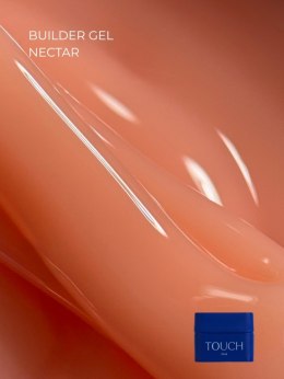 TOUCH Builder gel Nectar - brzoskwiniowo-beżowy żel budujący, 10 ml