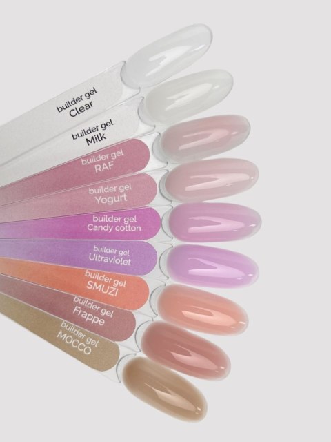 TOUCH Builder gel Ultraviolet - różowo-fioletowy żel budujący, 10 ml