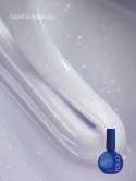 TOUCH Cover base 02 - biała baza hybrydowa z delikatnymi drobinkami, 13 ml