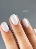 TOUCH Cover base 03 - chłodna biała baza hybrydowa ze srebrnymi drobinkami, 30 ml