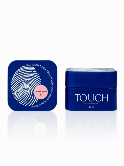TOUCH Cover base 11 - koralowo-różowa baza hybrydowa, 30 ml